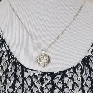 3/$20 Open heart necklace